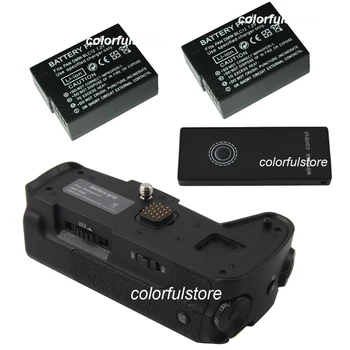 

Battery Hand Grip Holder Pack 2-Step Vertical Power Shutter for Panasonic Lumix DMC-G80 G85 Camera as DMW-BGG1+2 DMW-BLC12 BLC12