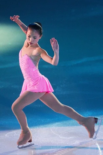 

Free shippingpinkCUSTOM MADE TO FIT FIGURE ICE SKATING/ DANCING/ BATON TWIRLING COSTUMESD444