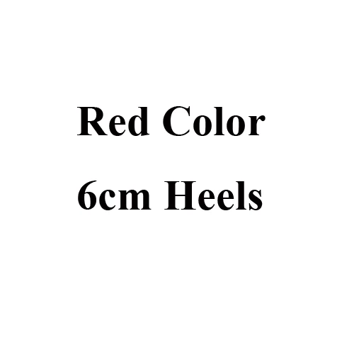 Классические женские свадебные туфли; красные туфли на плоской подошве с жемчугом; туфли подружки невесты со стразами; женские весенние вечерние туфли на плоской подошве; большие размеры - Цвет: Red 6cm Heels