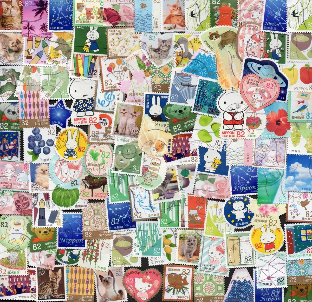 Buy Lot 500Pcs Japan Country 100 Original Stamps with