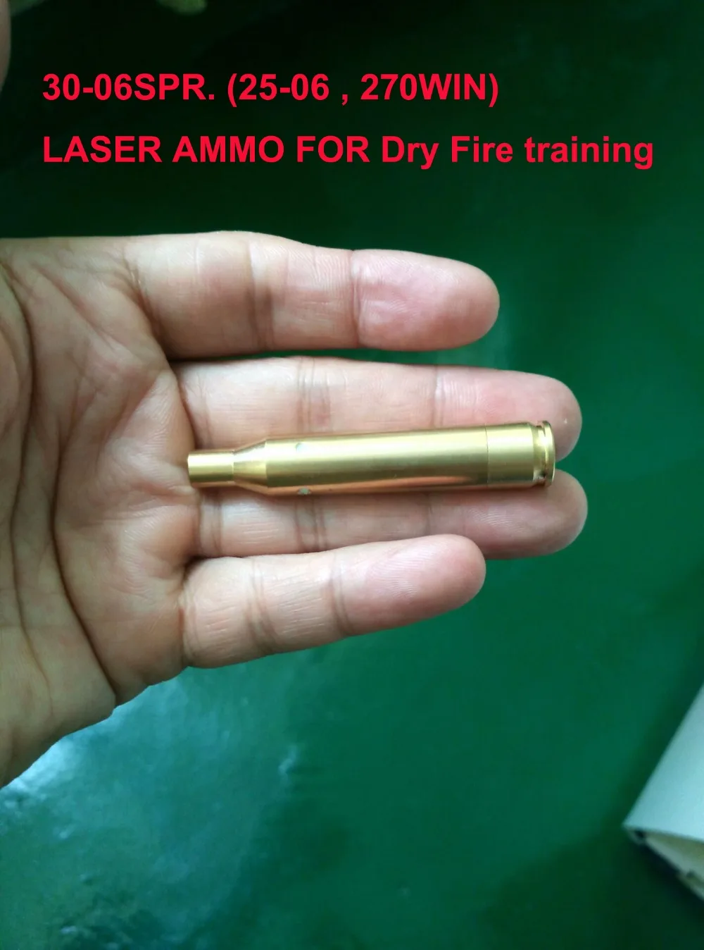30 06SPR. Laser Ammo,Laser Bullet, Laser Cartridge for Dry Fire