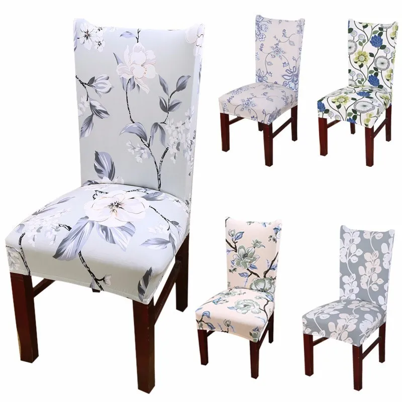 

1Pc Fashionable Printed Polyester Fiber Chair Cover Suitable for Home Office Hotel Chairs Case Covers Home Decoration