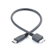USB 3,1 type-C к USB 3,0 Micro B кабельный разъем для жесткого диска смартфон мобильный телефон PC type Usb C к Micro Usb кабель для передачи данных