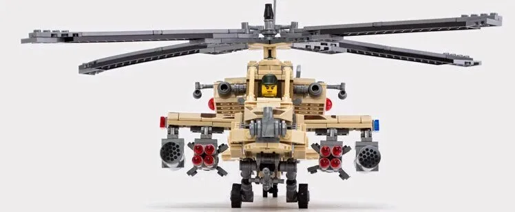 lego helicoptero de guerra