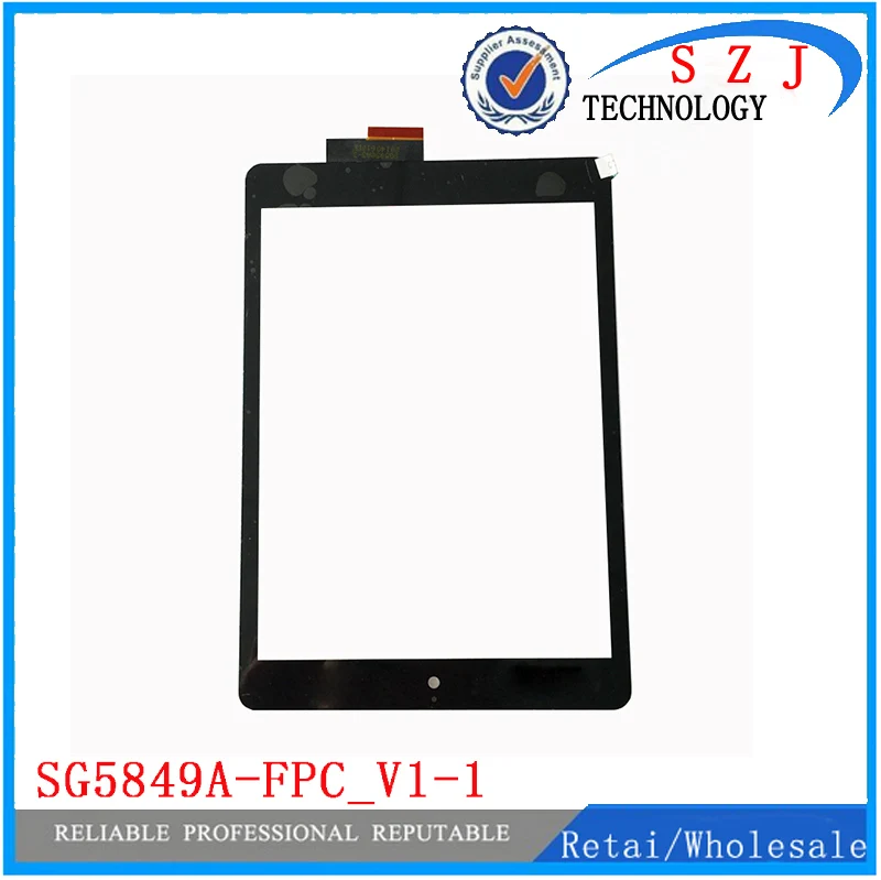 

New 7.85'' inch touch screen panel Tablet PC digitizer SG5849A-FPC_V1-1 SG5849A-FPC Sensor Replacement Free Shipping