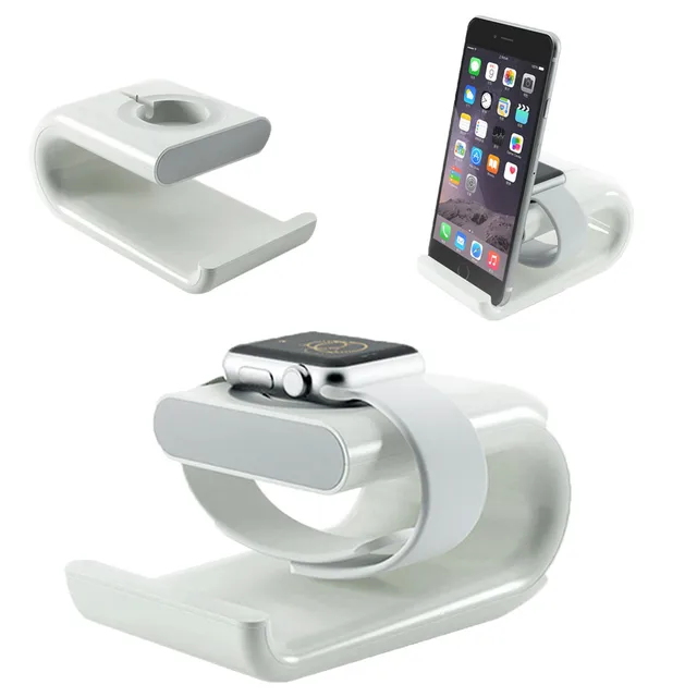 Carprie Universal 2 In 1 Acrylic Charging Stand Station Desk Carprie Universal 2 In 1 Acrylic Charging Stand Station Desk Cradle Holder For Smartphones Le