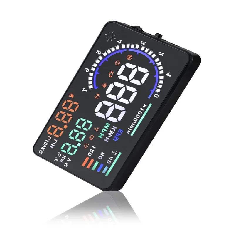 

CARPRIE A8 5.5" Car HUD Head Up Display OBD II 2 Speed Warning System Fuel Consumption 2019 The New Hot Sale Oct7