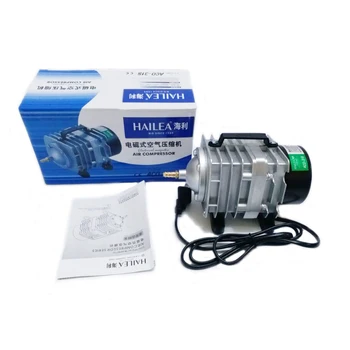 

NEW 70L/min 45W Hailea ACO-318 Electromagnetic Air Compressor,aquarium air pump,Fish Tank Oxygen AirPump, Free Shipping
