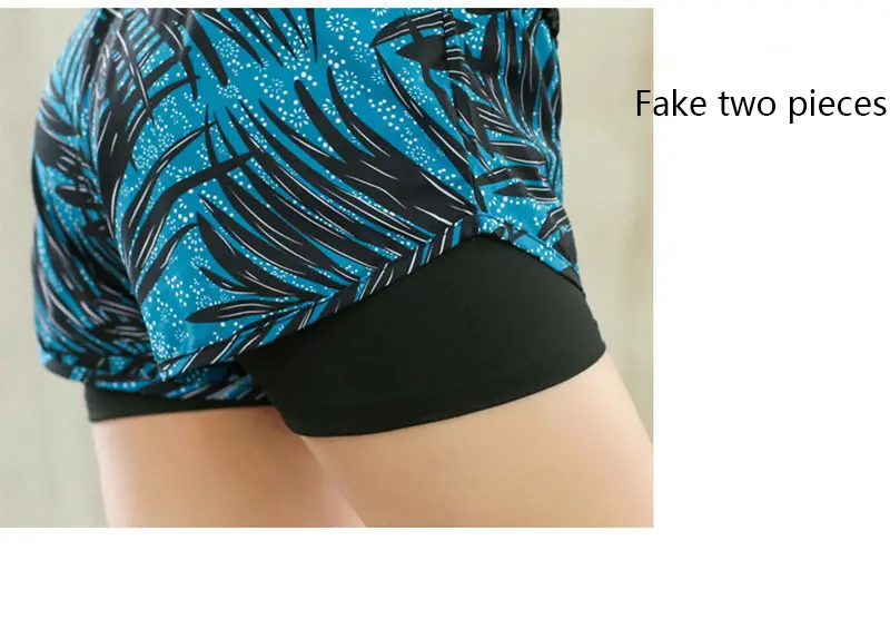 Sports Fitness Shorts Women'S Yoga Breathable Quick Dry Fitness Running Short Pants Double Layer Jogging Gym  Workout Clothes (15)