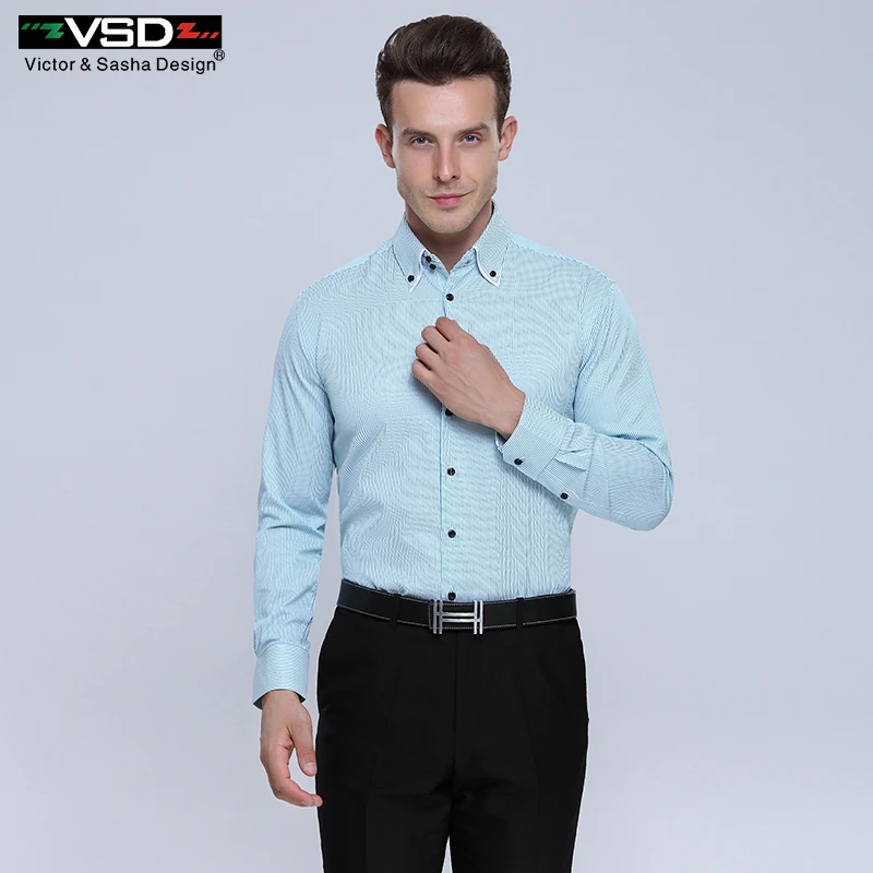 slim fit office shirts
