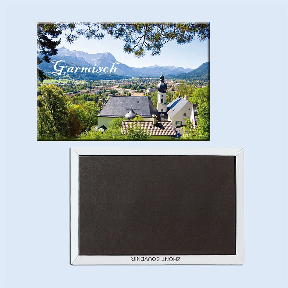 Garmisch-Partenkirchen in Bavaria Fridge Magnets 21694 Souvenirs | Дом и сад