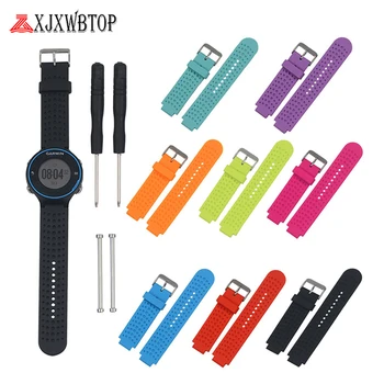 

Sport Wrist Strap for Garmin Forerunner 220 230 235 630 620 735XT Watch Strap With Pins and Tools S20 S5 S6 universal watchband