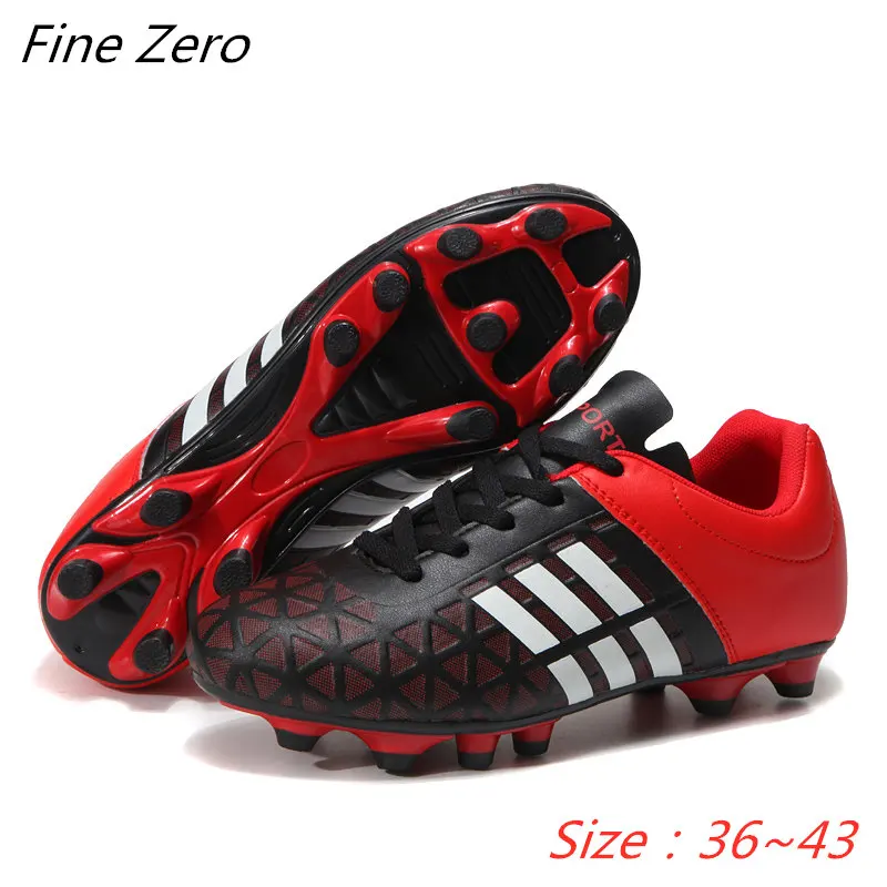 Новая трендовая Студенческая обувь для взрослых, мужские уличные футбольные бутсы, высокие футбольные бутсы TF/FG, тренировочные спортивные кроссовки, обувь