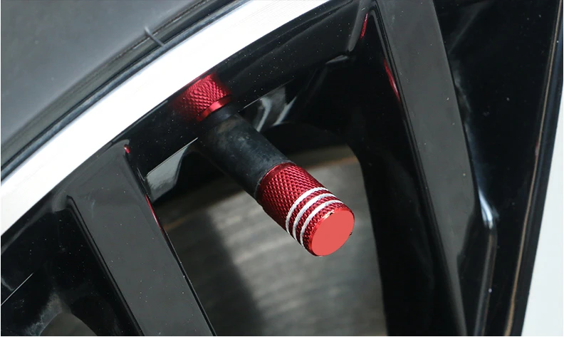 Lsrtw2017 Алюминий сплав вентиля покрышек легковых автомобилей, крышка для Volkswagen Tiguan