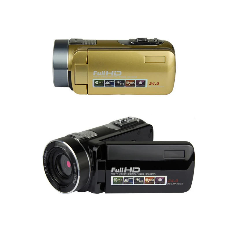Новое поступление Full Hd 1080 p CMOS 16X Цифровая видеокамера для домашнего использования на открытом воздухе для путешествий с захватом лица