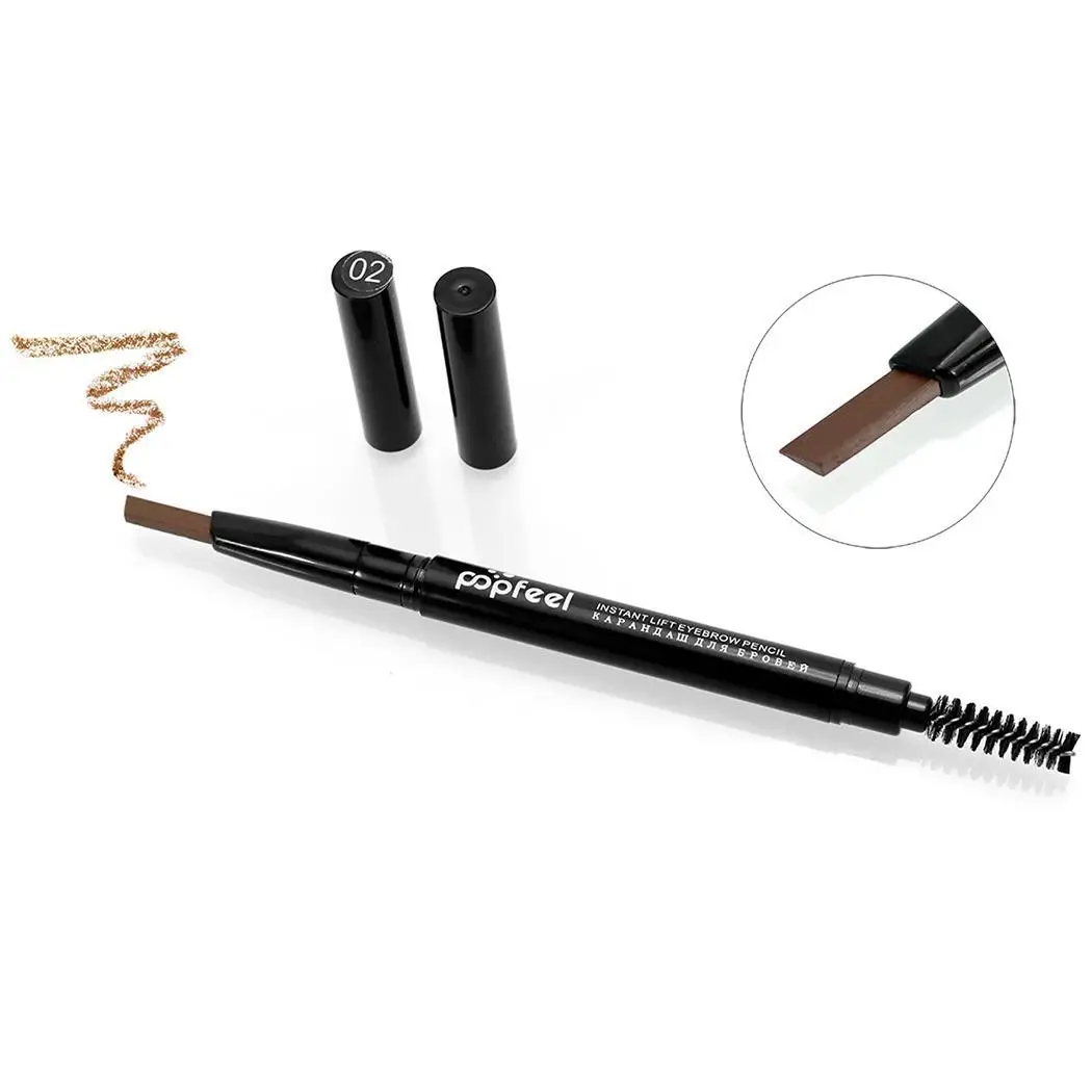 Waterproof long automatic brow pencil. Ffleur карандаш для бровей ml100. фарес каранд д/бровей "slim" mb010-2 тонкий стержень с щеточкой. карандаш с щеточкой для бровей 2 в 1 cmaadu ( 04 серый). Eyebrow pencil подводка-карандаш.