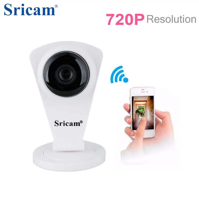 Sricam sp009c 720 P 1.0mp Wi-Fi IP Камера Беспроводной ИК-видеонаблюдения TF ip p2p функция ночного