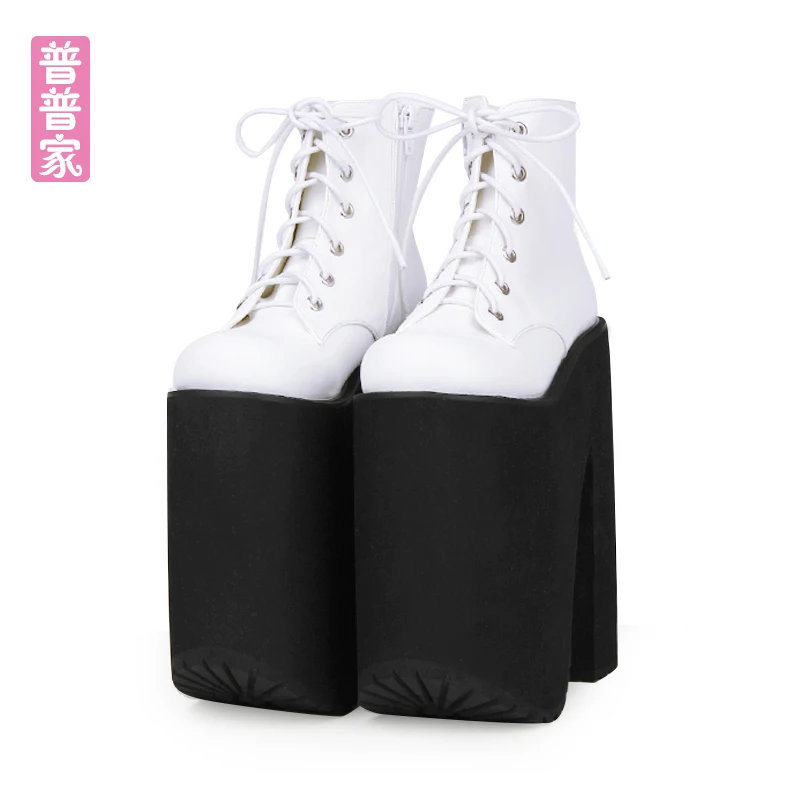 Lolita Punk Cashmere Femmes Semelles Cashmere Épaisses Pu6011 Princesse Reine Muffin À Without Cool Et Vent cashmere talon Haute without Chaussures De Super Cravate Douce Mode tp5qwF
