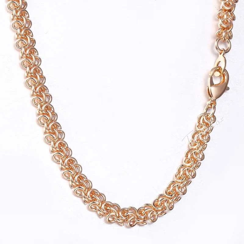 Buy 585 Rose Gold Necklace For Women Men Swirl Link
