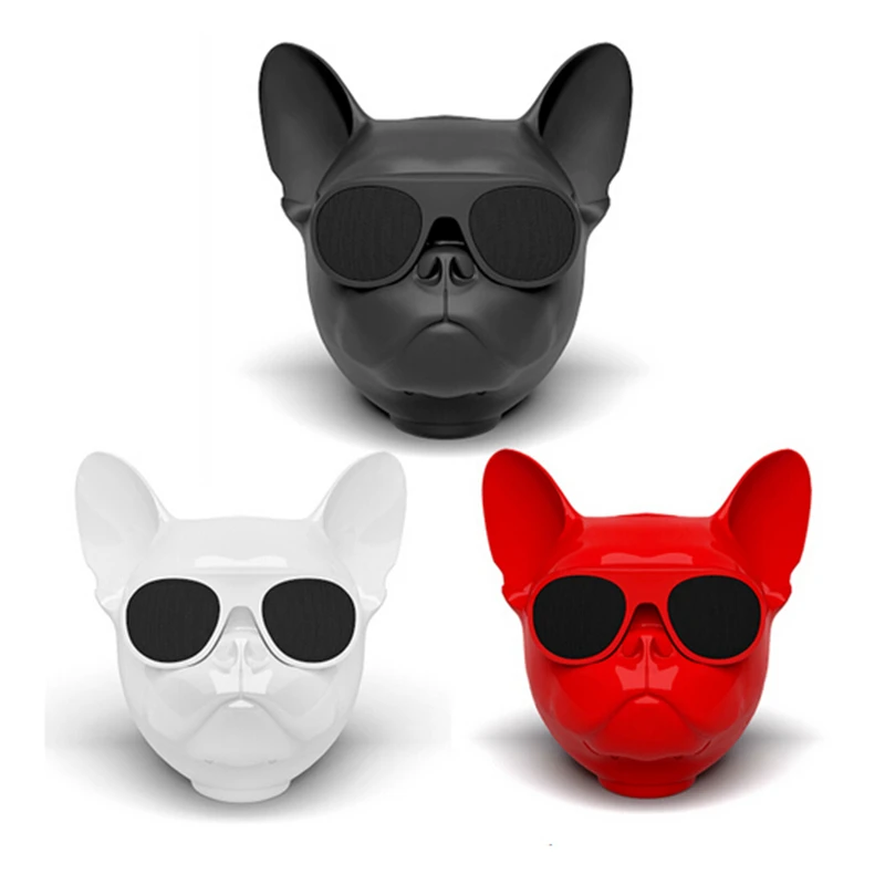 

French Bulldog Aerobull Nano Wireless Bluetooth Speaker SoundBox 3.5mm TF Card FM Radio Build-in DSP Noise Reduction Microphone