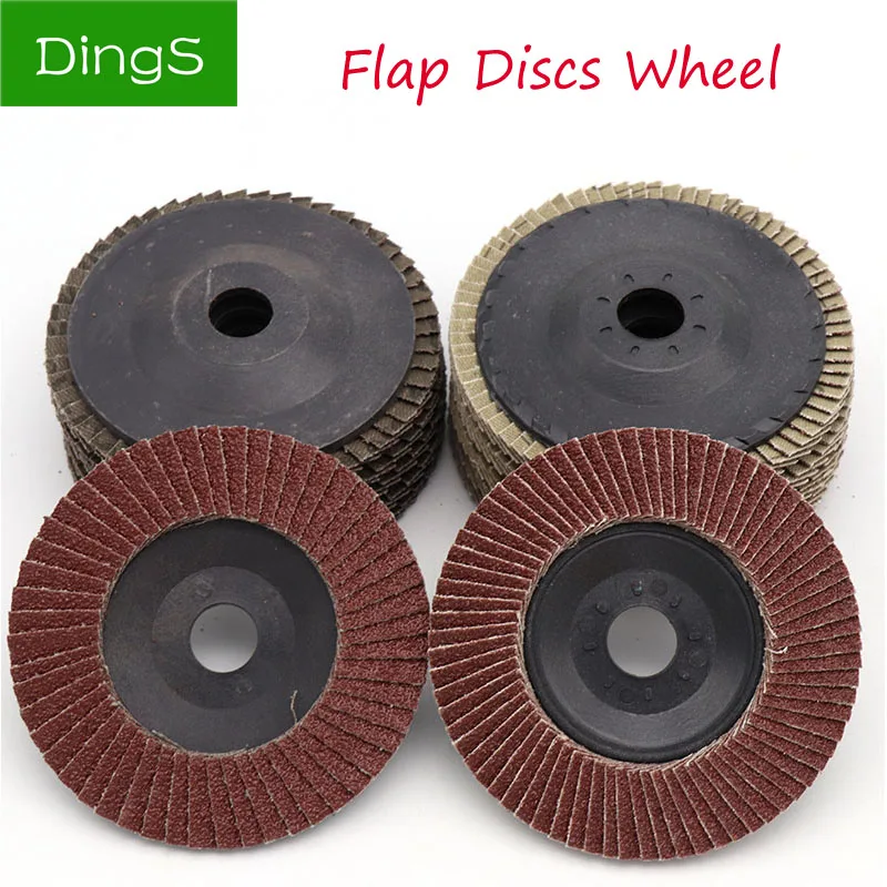 100mm Grit Polishing Grinder Flap Disc Wheel Angle Grinding Metal Sanding