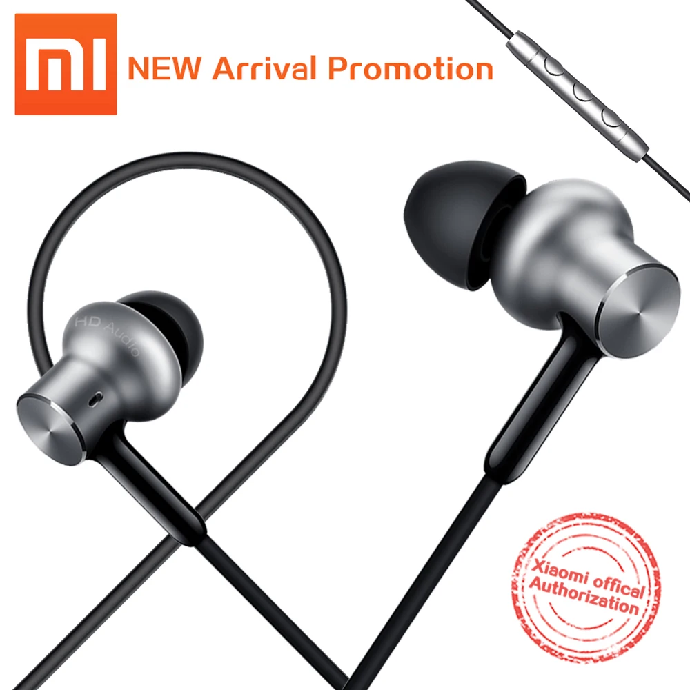 In Stock Original Xiaomi Hybrid Pro HD Earphones with Mic Voice Control Triple Driver Xiaomi Mi Headphones fone de ouvido xiaomi