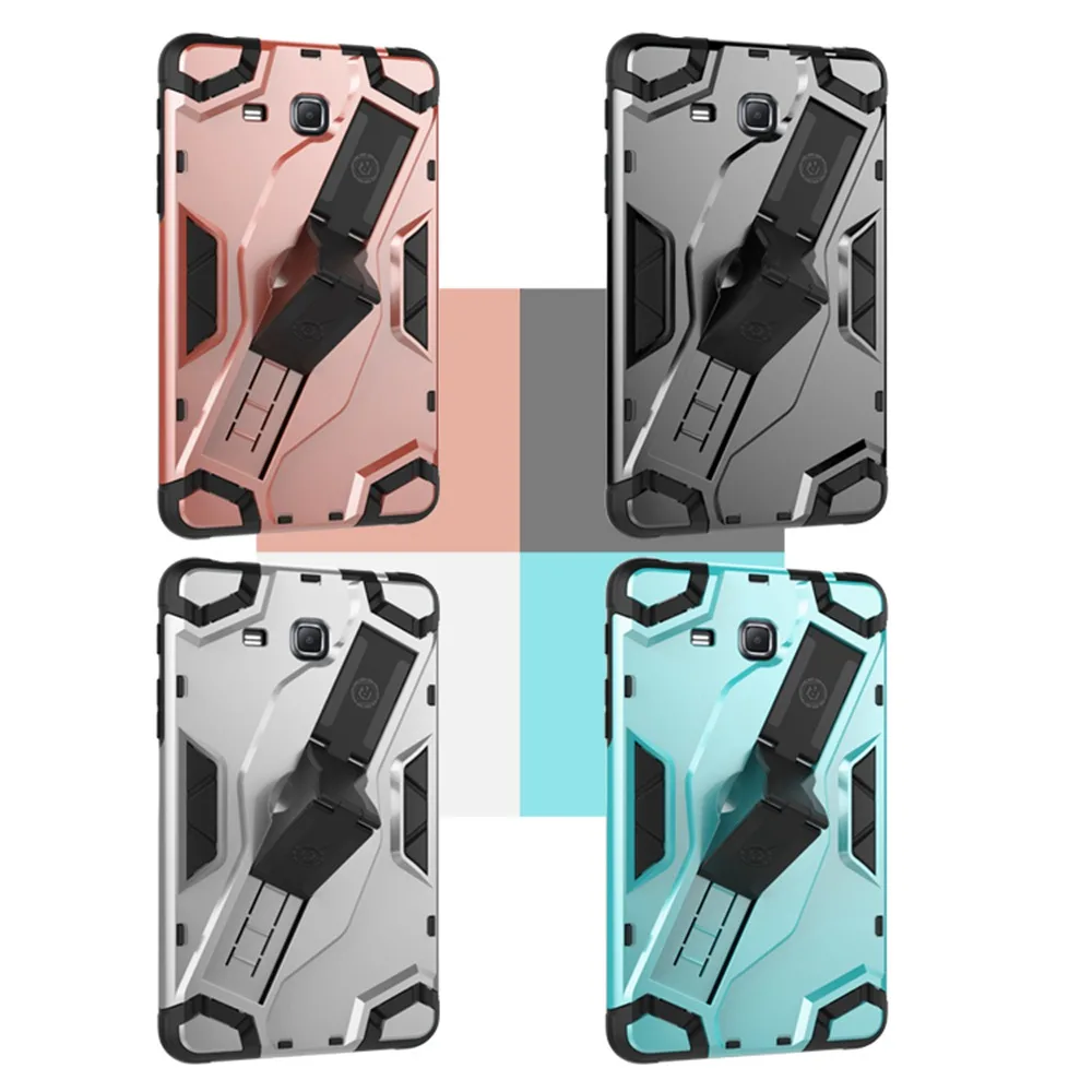 

For Samsung Tab A 7.0/T280 Back Cover Protective Sleeve Tablet PC Anti-fall Holster Protective Shell Sleeve with Wrist Strap