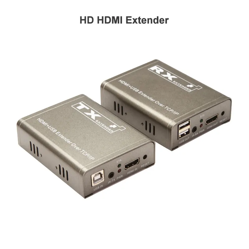 

HDMI Extender Splitter over cat5/5e/6 cable up to 120M TCP/IP HD 1080P HDMI Transmitter Receiver
