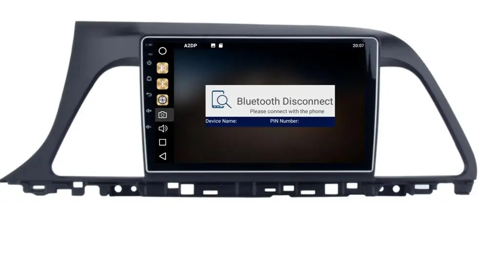 Автомобильная аудиосистема Carplay 9 дюймов Android 0 для Hyundai Sonata 2015 2016 головное