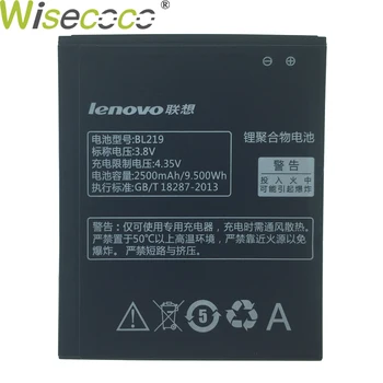 

WISECOCO 10PCS New 2500mAh Battery BL219 For Lenovo A880 A889 A890E A768T A916 S810T S856 A850+ Phone With Tracking Number