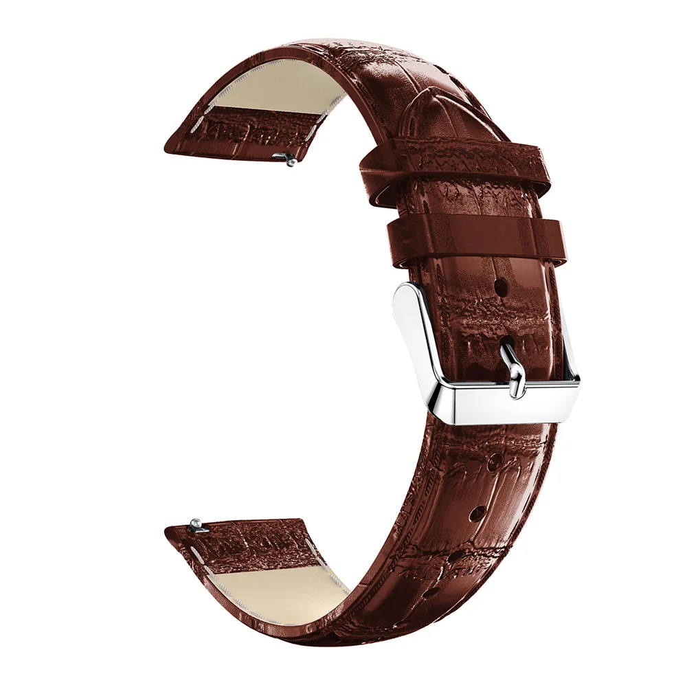 20 мм кожаный ремешок для часов для samsung Galaxy Watch активный ремешок для часов для samsung gear S2 Спортивный Классический наручный ремень аксессуары