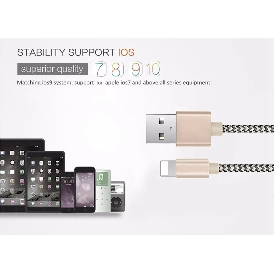 CHOETECH ل كابل iPhone 5 V 2.1A سريع كابلات الهاتف المحمول USB تاريخ كابل الذكية كابل شحن ل فون X XR XS ماكس 8 7 ipad