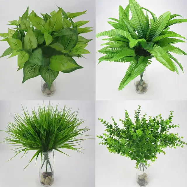 Artificial Plants For Decoration Plant Outdoor Artificial Plants For Decoration Plant Outdoor Fake Flower Leaf Foliage Bush Home Office Decor