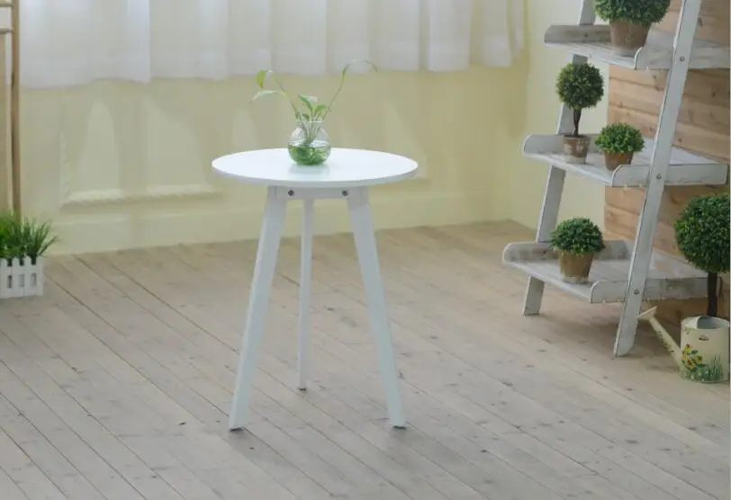 60*70 см экологичный бамбук Творческий журнальный столик гостиной круглый стол чай тумбочки