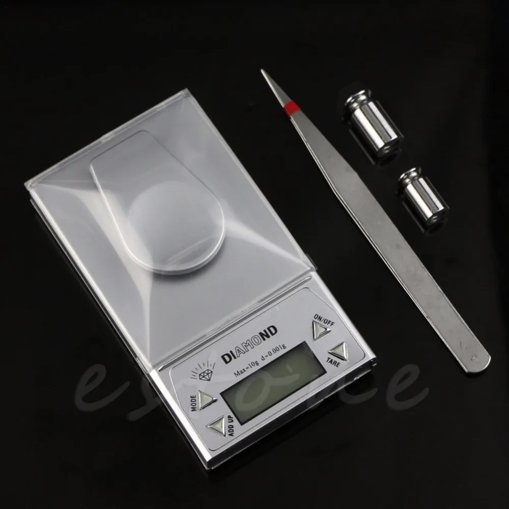 10g/0.001g Milligram Precision LCD Digital Electronic Pocket Gold Jewelry Scale -B119 10g/0.001g Milligram Precision LCD Digital Electronic Pocket Gold Jewelry Scale -B119