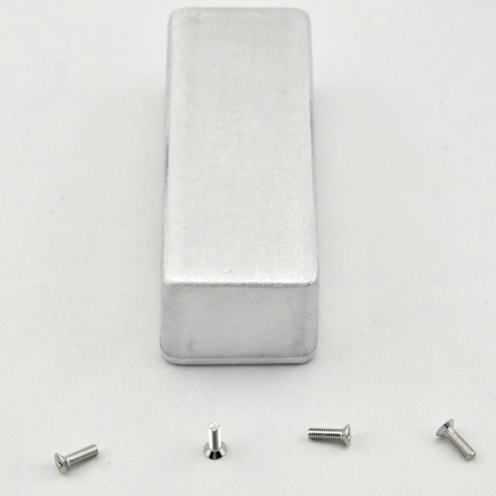 Caixa de Pisada de Metal de Alumínio Caixa de Pisada Pedal de Efeito de Guitarra Peças Invólucro 5 1590a - Image 3