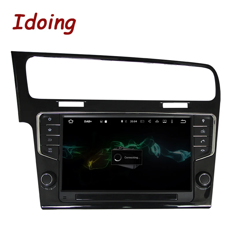 Discount Idoing 1 Din Android 9.0 For GOLF 2013 Steering-Wheel Car Multimedia Video Player Fast Boot 8Core 4G+32G Navigation bluetooth 1
