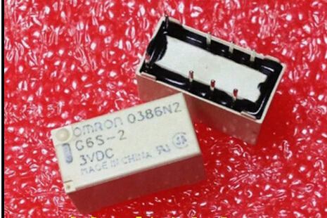 

HOT NEW G6S-2-3VDC G6S-2 3VDC G6S DC3V 3V OMRON DIP8