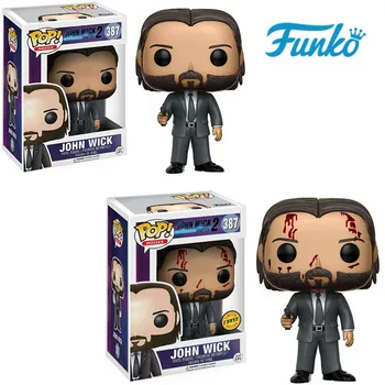 

Funko pop Limited Edition Chase #387 JOHN WICK Vinyl Doll Action & Figures Toy Collectible Model Toy for Children Birthday Gift