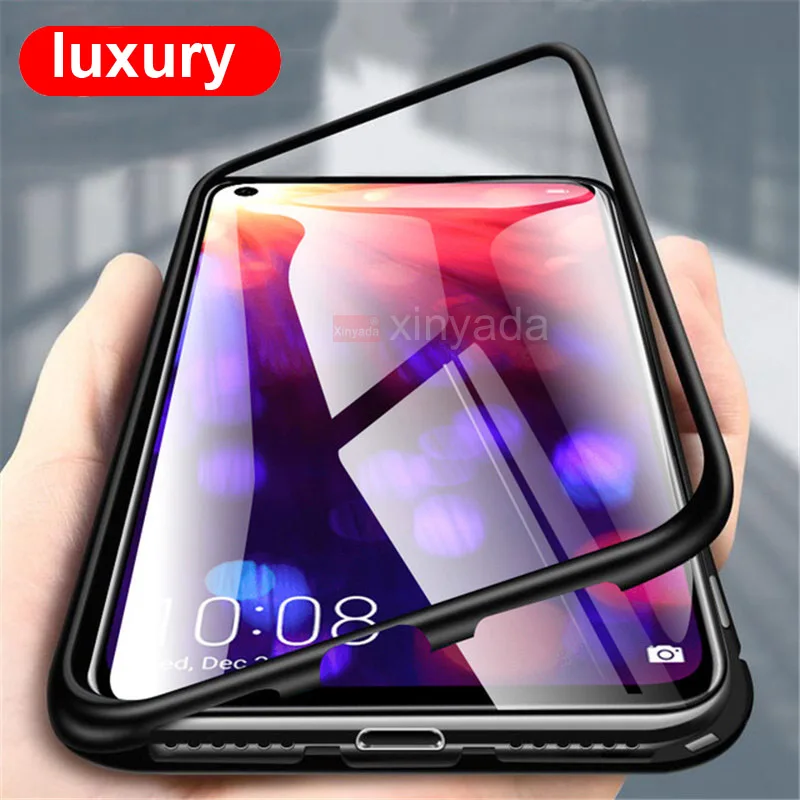

Magnetic Case For Xiaomi Redmi 7 Redmi Note 7 Note 6 Pro 5 Cover Case Shell magnet Metal Bumper