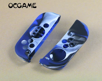 

OCGAME 50sets/lot Camouflage Silicone Right Left controller Case Skin Cover Protector Replacement for Switch
