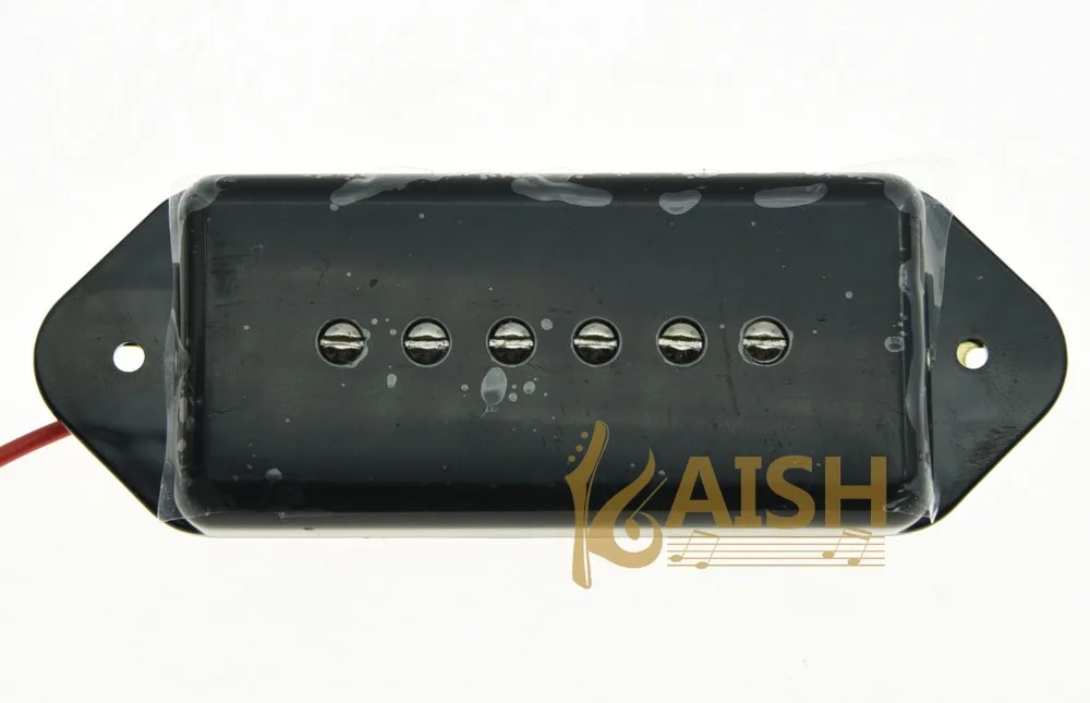 

Black P90 High Power Sound Dogear NECK Pickup Soapbar Guitar Pickups