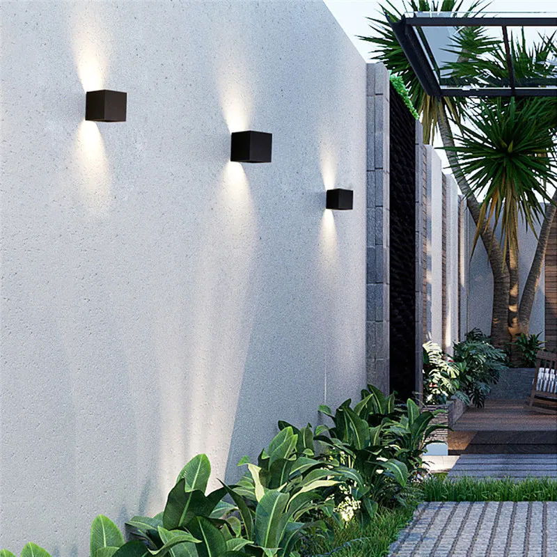 schwarzes warmweiß Wandlampe  (18)