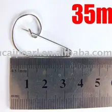 35 мм ювелирный бар булавка& брошь булавка Ювелирная брошь аксессуары фурнитура без никеля