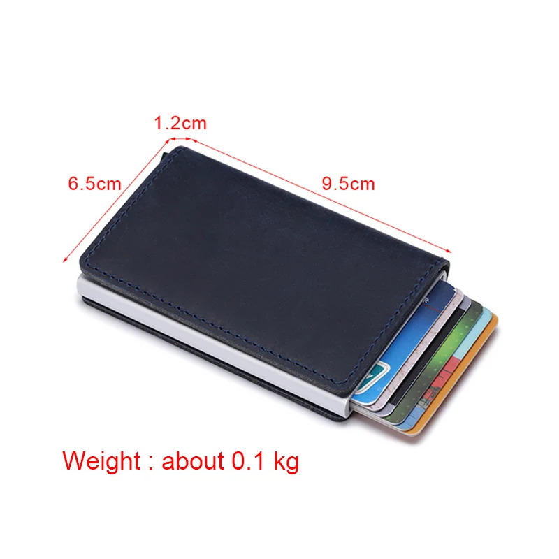 DIENQI Genuine Leather Men Wallet Rfid Mini Wallet Small Slim Metal Male Purse Thin Walet Money Bag Luxury Vallet cartera hombre DIENQI Genuine Leather Men Wallet Rfid Mini Wallet Small Slim Metal Male Purse Thin Walet Money Bag Luxury Vallet cartera hombre