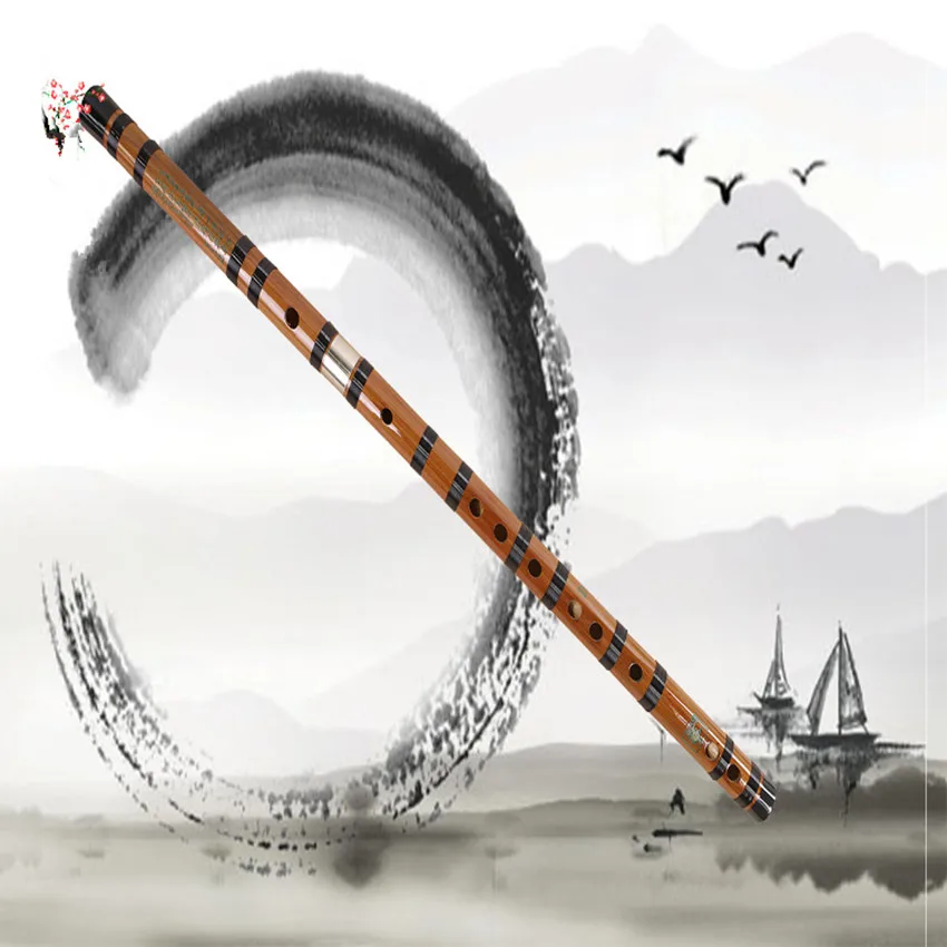 Chinese Bamboo Flute Woodwind Musical Instruments Dizi Transverse Pan