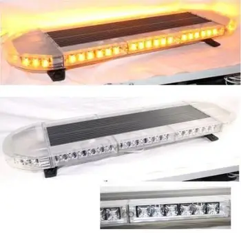 

Free shipping GEN III 1 Watt super bright LED Warning Lightbar/strobe light bar/tow light bar/truck lightbar