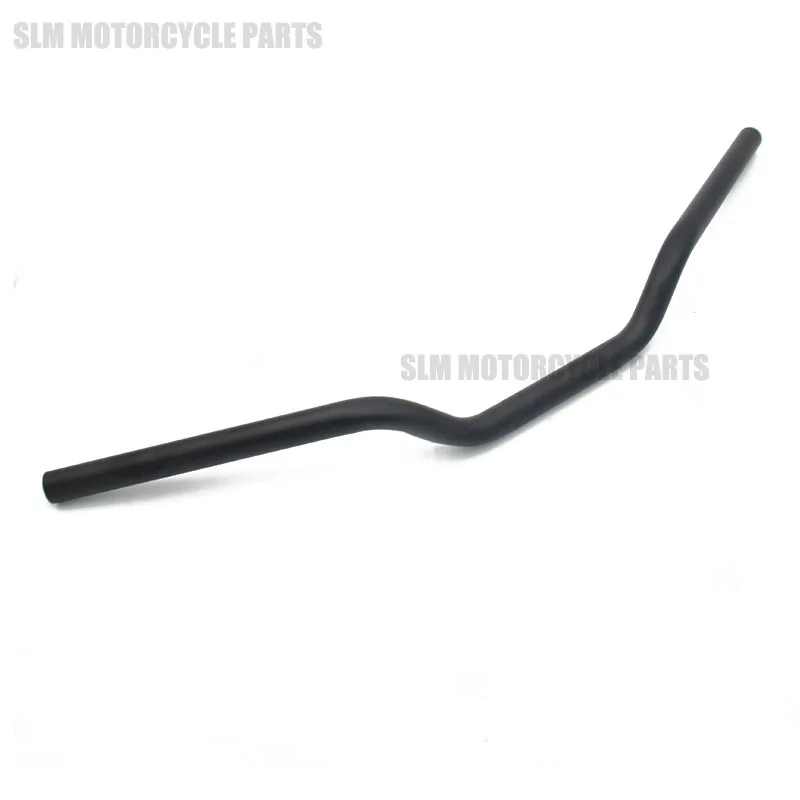 Black/chrome 1" 25mm Motorcycle Black Iron Tracker Handlebars Drag Bars For Harley Softail Dyna