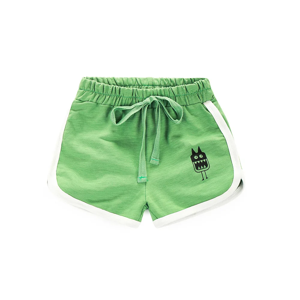 2022 new boy girl Summer shorts cotton sports Fashion Print Toddler