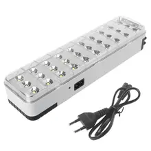 30led multi-função luz de emergência recarregável led lâmpada de segurança 2 modo para casa acampamento ao ar livre